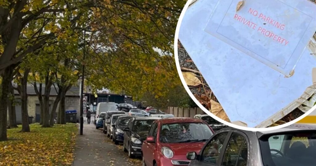 How a broken down car exposed parking divide in Sheffield street