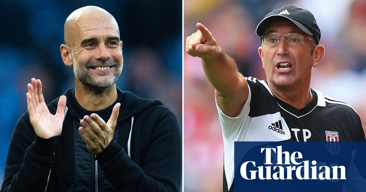 Tony Pulis’s Stoke inspired Premier League set-piece focus, says Guardiola | Manchester City