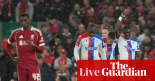 Liverpool 0-3 Crystal Palace: Carabao Cup – as it happened | Carabao Cup