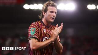 Bradford City: Tommy Leigh discusses new midfield role