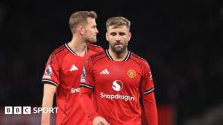 Man Utd 0-1 Everton: Ruben Amorim says his side are nowhere near the level they should be