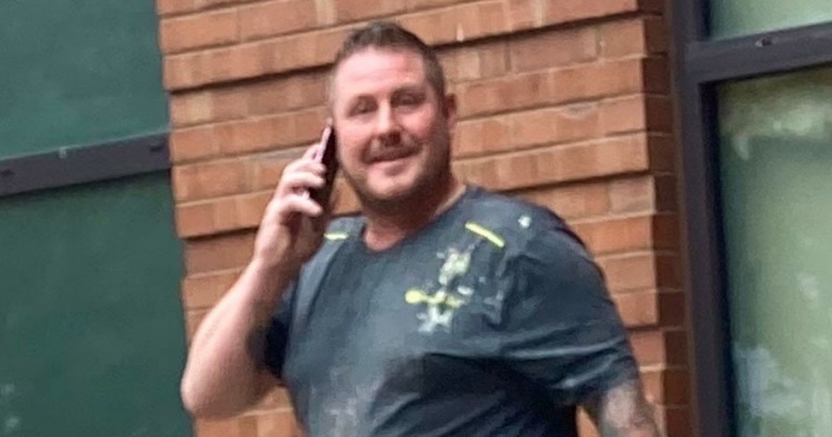 Banned driver was caught by police dog trying to run off after high-speed chase