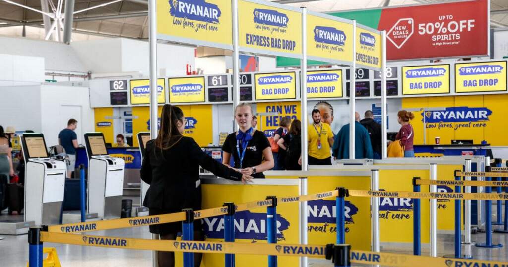 Ryanair to hit more than 40 million passengers with big change from next week