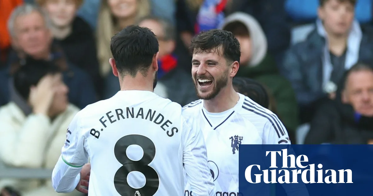 Mount’s sweet strike completes Manchester United’s comeback win at Crystal Palace | Premier League