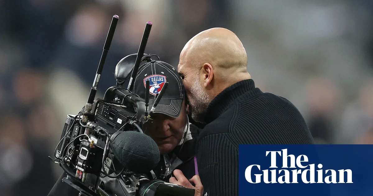 Guardiola ‘embarrassed and ashamed’ for handling camera operator in City defeat | Manchester City