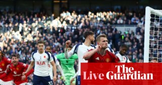 Tottenham Hotspur 2-2 Manchester United: Premier League – as it happened | Premier League
