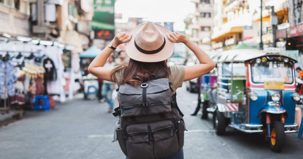 Solo female backpacker takes overnight bus in Cambodia and gets awkward surprise