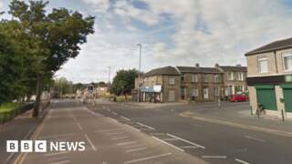 Woman seriously injured in Huddersfield van crash