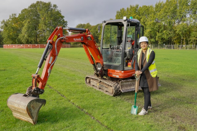 Work kicks off on new multi-million pitch perfect sports hub