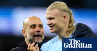 Pep Guardiola hits out at referee and says ‘without Haaland it would be tough’ | Manchester City