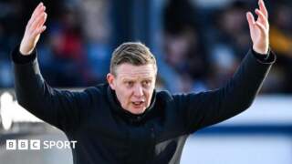 Raith Rovers sack manager Robson after poor run
