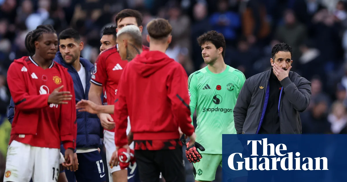 Amorim lays into ‘too comfortable’ Manchester United after seesaw draw at Spurs | Manchester United