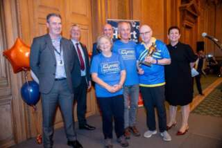 One-of-a-kind table tennis club brings home community award