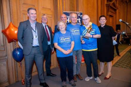 One-of-a-kind table tennis club brings home community award