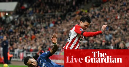Sunderland v Arsenal: Premier League – live | Premier League