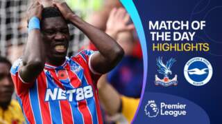 Premier League: Crystal Palace 0-0 Brighton & Hove Albion – highlights