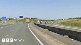 Driver seriously injured in A1(M) crash near Catterick