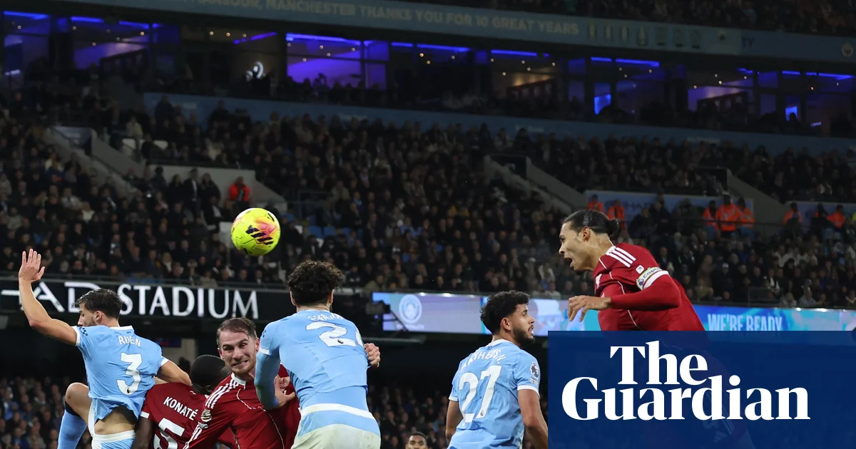 Webb defends VAR ruling out Liverpool equaliser against Manchester City | Video assistant referees (VARs)