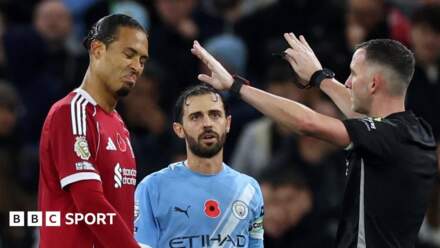 Liverpool contact PGMOL about disallowed Virgil van Dijk goal in Manchester City defeat