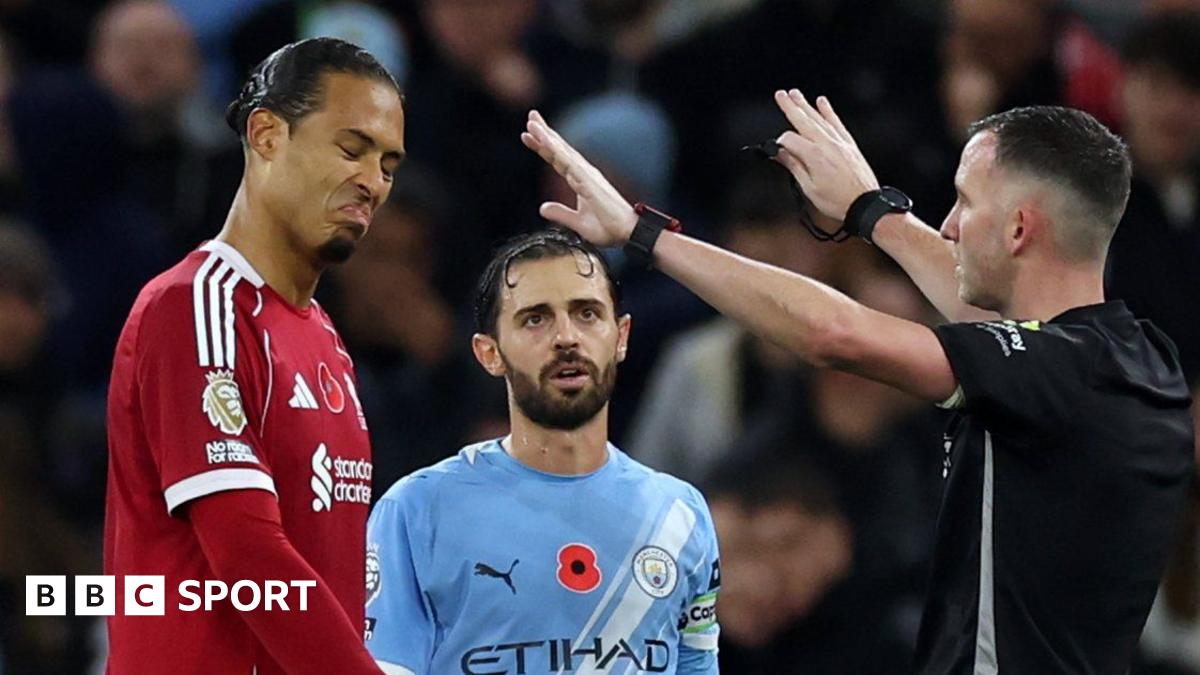 Liverpool contact PGMOL about disallowed Virgil van Dijk goal in Manchester City defeat