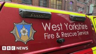 Man dies and woman seriously hurt in Leeds flats fire