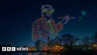 Storm Claudia cancels Hockney-inspired drone display in Bradford