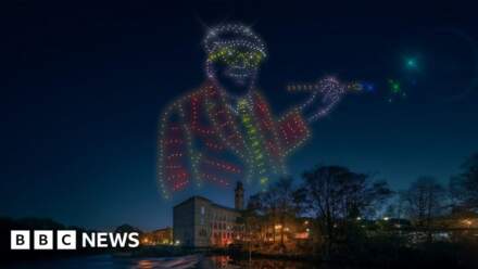 Storm Claudia cancels Hockney-inspired drone display in Bradford