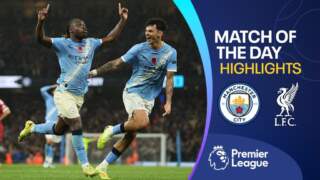 Premier League: Manchester City 3-1 Liverpool – highlights