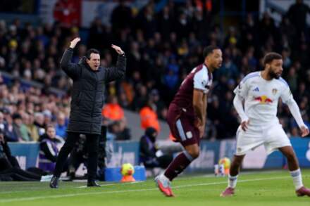Leeds United tiredness played part in Aston Villa fightback says Unai Emery