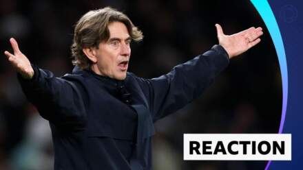 Booing whilst we're still playing is completely unacceptable – Frank