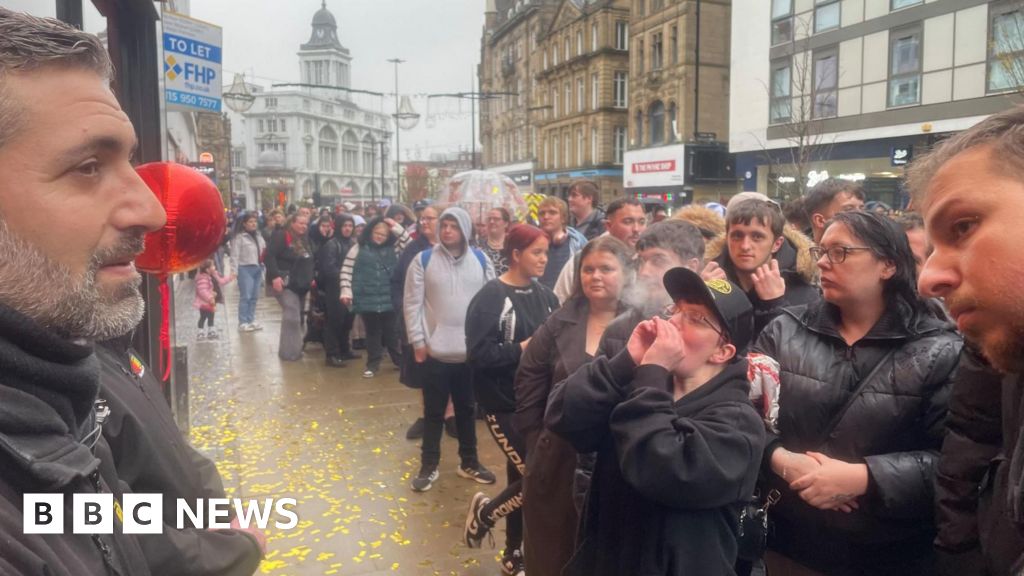 ‘Why I queued almost 24 hours in rainy Sheffield for a jacket potato’