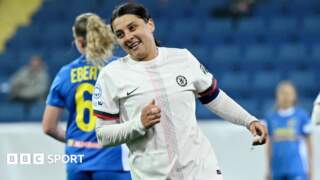 Sam Kerr ‘relishing every moment’ after first Chelsea start for 692 days