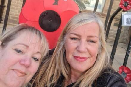 Ossett poppy display vandalised and then restored in time for Remembrance Sunday