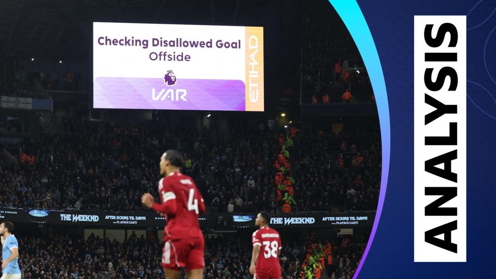 Match of the Day analysis: Virgil van Dijk’s controversial disallowed goal against Man City