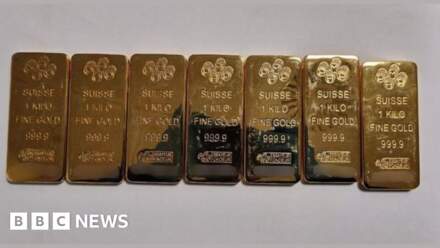 £2m gold and jewellery seized after stop at Manchester airport
