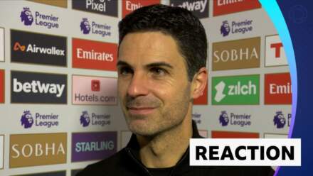 Arsenal 'dominated every part of the game' – Arteta