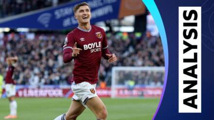 Premier League analysis: How Freddie Potts stole the show for West Ham on debut