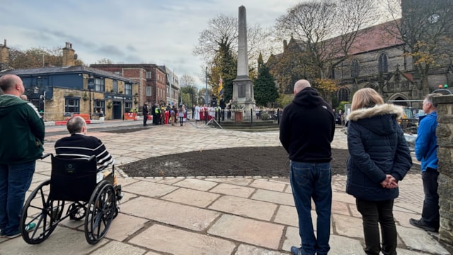 Works around Headingley War Memorial completed in time for Remembrance Sunday