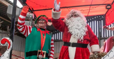 Driffield lottery winners go Christmas crackers for horse riding charity