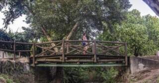 World’s shortest bridge between connects two time zones but is crossed in seconds