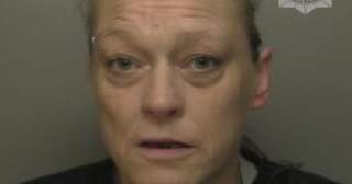 Violent woman tried to headbutt hospital security guard
