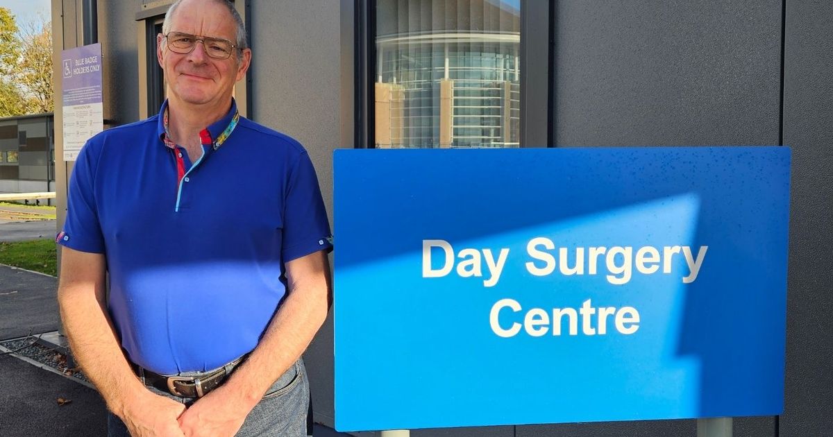 Patient’s ‘life-changing’ hip-replacement operation at Castle Hill Hospital