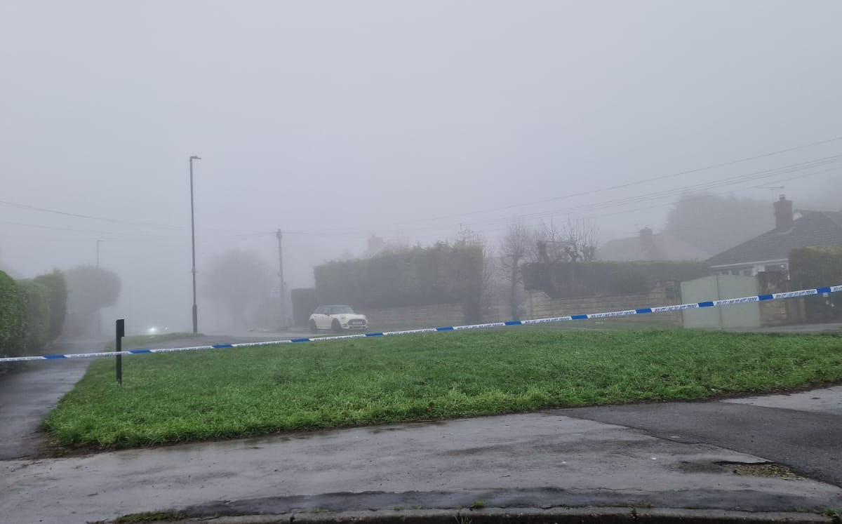 North Anston: Police tape off road in Rotherham as CSI seen arriving to reported collision