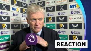 Moyes 'not happy at all' with Everton draw