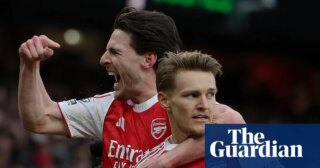 Ødegaard’s strike and Rice’s flexibility steer Arsenal past Brighton and back to top | Premier League