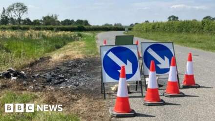 Man who died in burning car in Malton named at inquest
