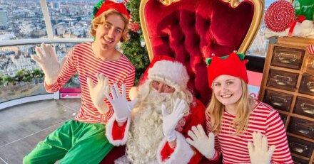 ‘I visited Santa in the Sky on the London Eye and one twist blew my mind’