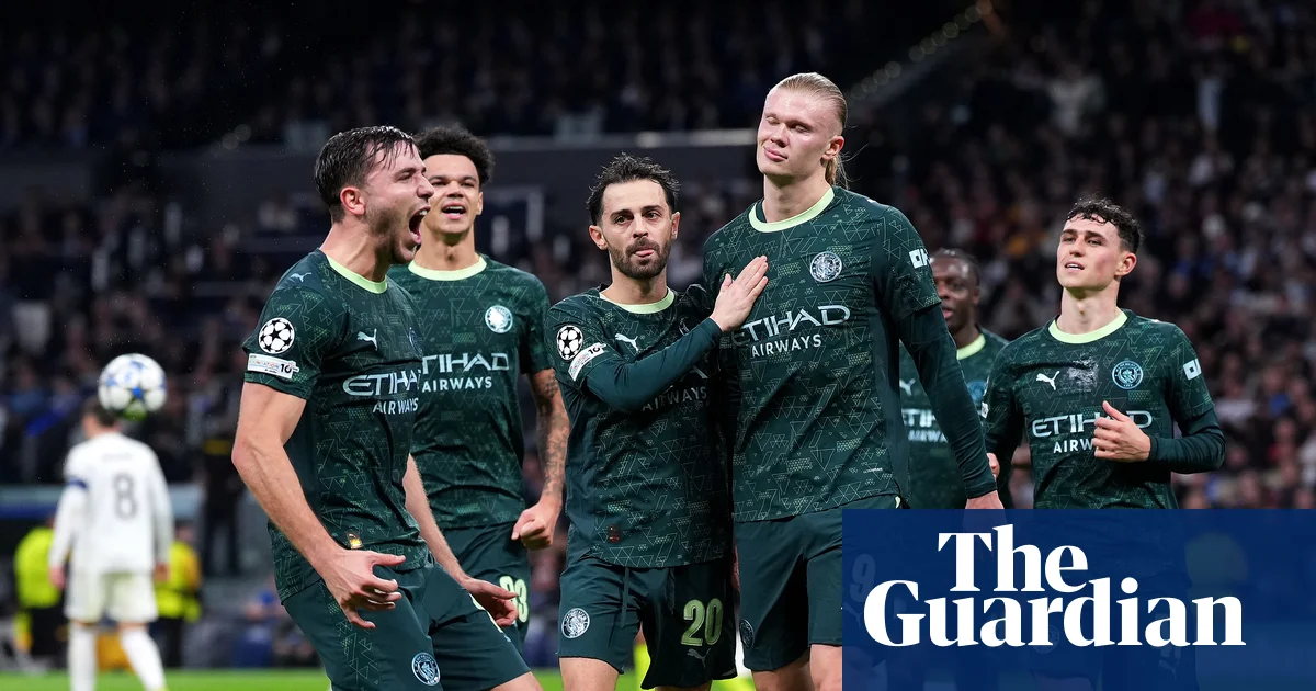 Haaland seals Manchester City win at Real Madrid to leave Alonso on brink | Champions League