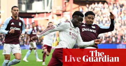 Aston Villa v Arsenal: Premier League – live | Premier League