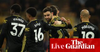 Wolves 1-4 Manchester United: Premier League – as it happened | Premier League